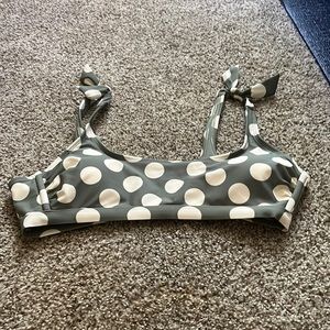 Polka dot bikini top - Large